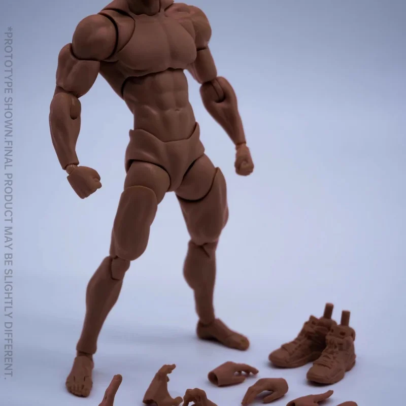 In Stock 1/12 Scale Fmw001 Super Flexible Male Figure Action Doll Muscular Strong Body With Head Sculpt Set Toy Birthday Gift
In Stock 1/12 Scale Fmw001 Super Flexible Male Figure Action Doll Muscular Strong Body With Head Sculpt Set Toy Birthday Gift