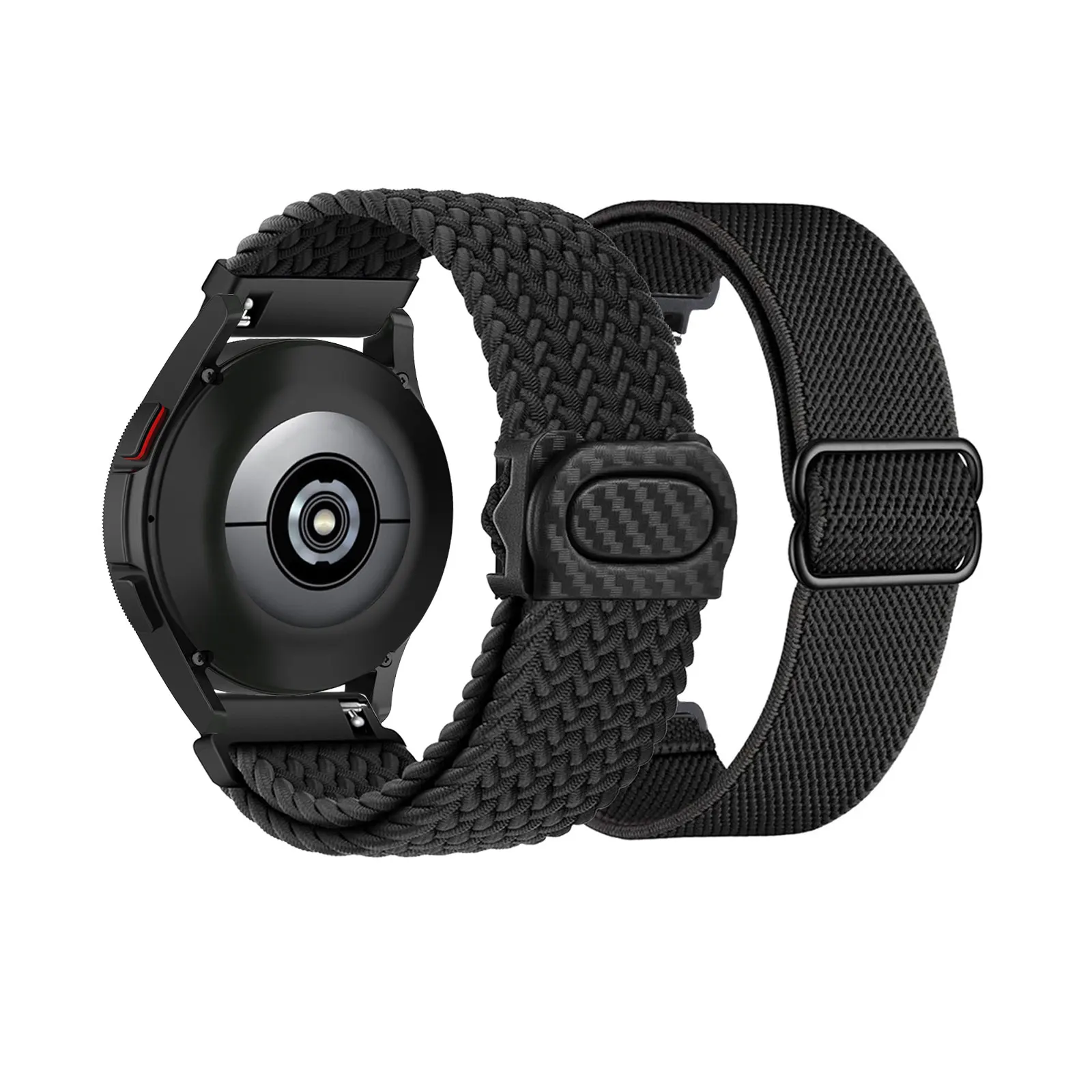 2pcs Elastic Nylon Bands for Samsung Galaxy Watch Active/Active 2/7/6/5/4 (40mm/44mm), Watch 3 41mm/FE 40mm/4 Classic 42mm Strap
2pcs Elastic Nylon Bands for Samsung Galaxy Watch Active/Active 2/7/6/5/4 (40mm/44mm), Watch 3 41mm/FE 40mm/4 Classic 42mm Strap