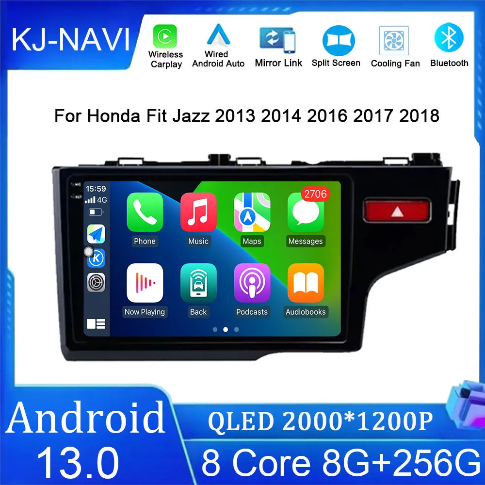Автомобильный радиоприемник 9 дюймов для Honda Fit Jazz 2013 2014 2016 2017 2018 Android 13, стерео, GPS-навигация, Авторадио, мультимедиа, Wi-Fi, BT, без DVD
Автомобильный радиоприемник 9 дюймов для Honda Fit Jazz 2013 2014 2016 2017 2018 Android 13, стерео, GPS-навигация, Авторадио, мультимедиа, Wi-Fi, BT, без DVD