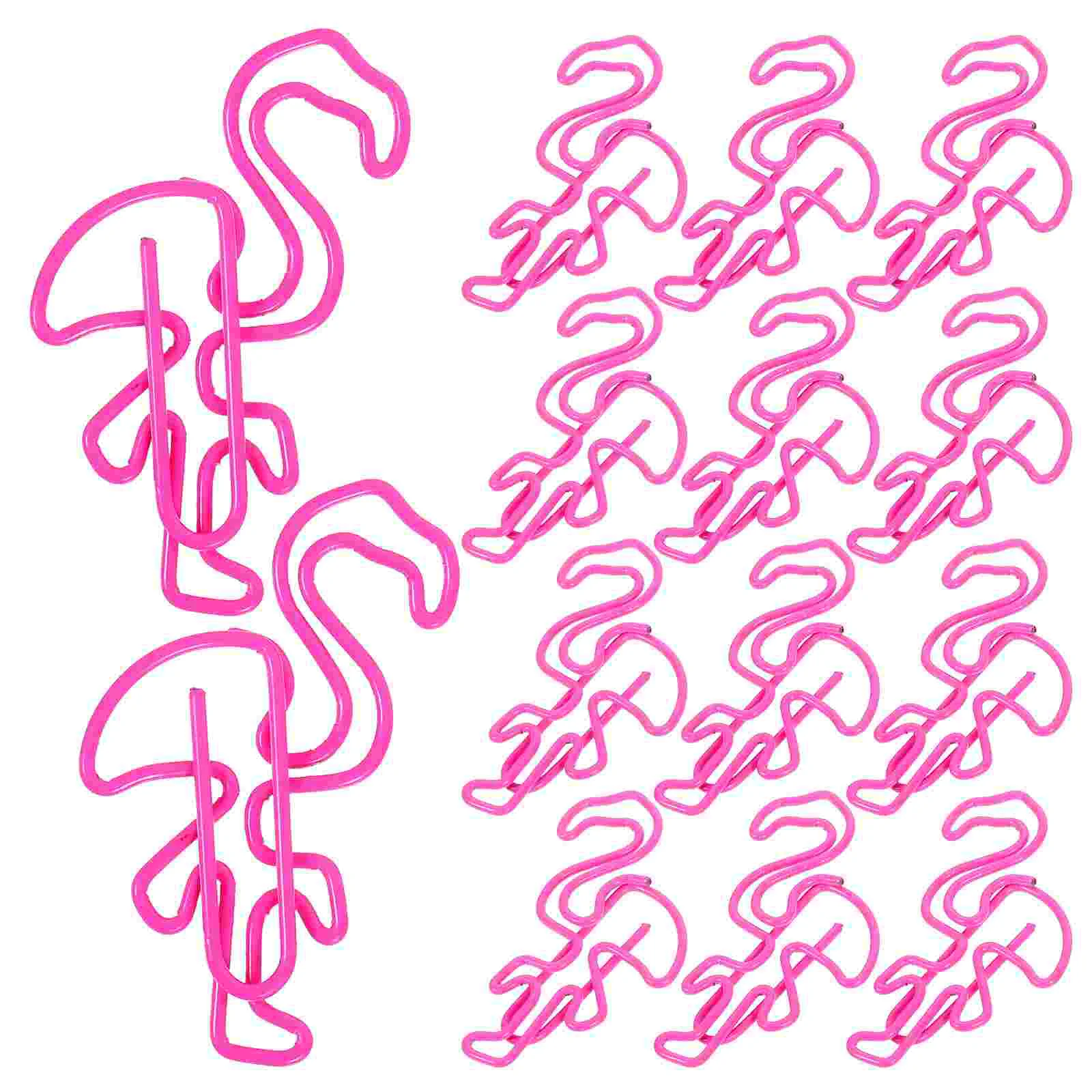 30Pcs Flamingo Paper Clip Metal Office School Supplies Smooth Prevents Snags Easy Attach Remove Holds Tight
30Pcs Flamingo Paper Clip Metal Office School Supplies Smooth Prevents Snags Easy Attach Remove Holds Tight