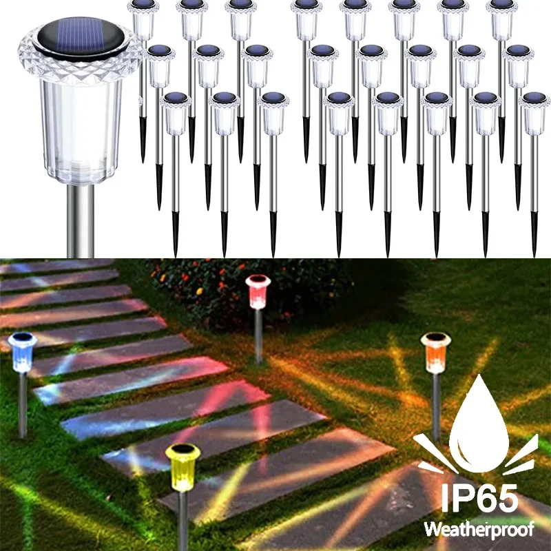 Solar Powered Stainless Steel Garden Lights Waterproof Outdoor Pathway Lighting Auto On/Off Landscape Yard Decor Solar Power
Solar Powered Stainless Steel Garden Lights Waterproof Outdoor Pathway Lighting Auto On/Off Landscape Yard Decor Solar Power