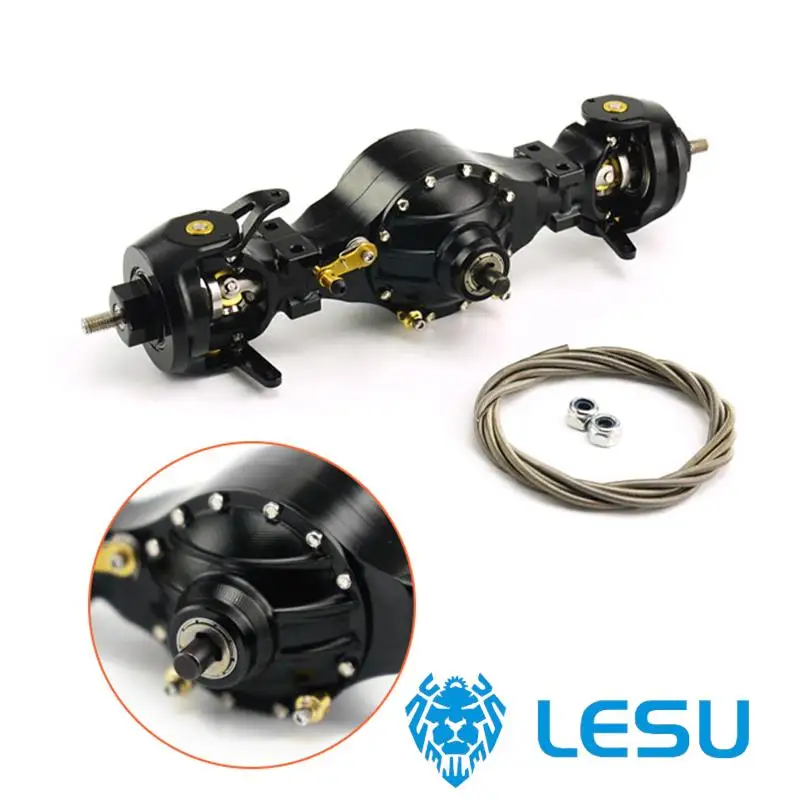 LESU Metal Front Axle Diff Lock RC 1/14 Tractor Truck Q9006 Tamiyay Model Outdoor Toys TH02044
LESU Metal Front Axle Diff Lock RC 1/14 Tractor Truck Q9006 Tamiyay Model Outdoor Toys TH02044