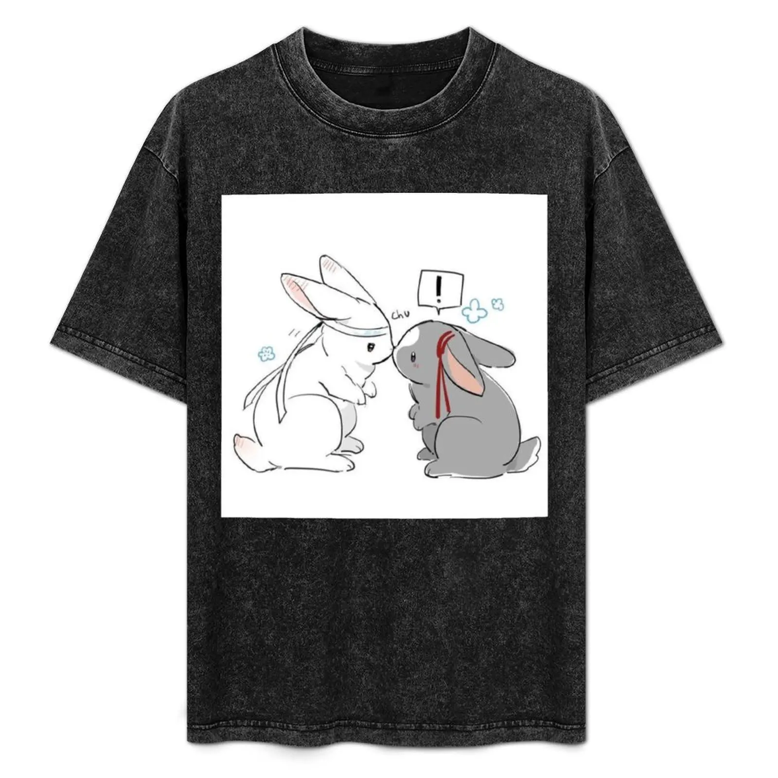 Wangxian Mo Dao Zu Shi The Untamed Kissing Bunnies T-Shirt funny meme t-shirts quick-drying workout shirts for men
Wangxian Mo Dao Zu Shi The Untamed Kissing Bunnies T-Shirt funny meme t-shirts quick-drying workout shirts for men
