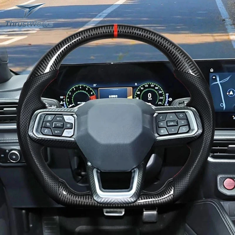 ThrustWorks Fit 2014 Refit SUV Carbon Fiber Interiors Accessories Car Steering Wheel New
ThrustWorks Fit 2014 Refit SUV Carbon Fiber Interiors Accessories Car Steering Wheel New