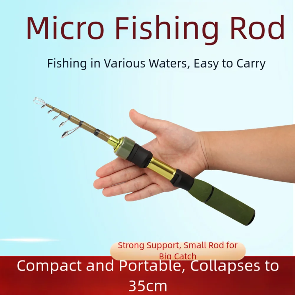 Ultra-Fast Bass Fishing Rod For Anglers Spinning/Casting Baitcasting Rod 35cm Compact Contraction Anti-Impact Guide Ring
Ultra-Fast Bass Fishing Rod For Anglers Spinning/Casting Baitcasting Rod 35cm Compact Contraction Anti-Impact Guide Ring