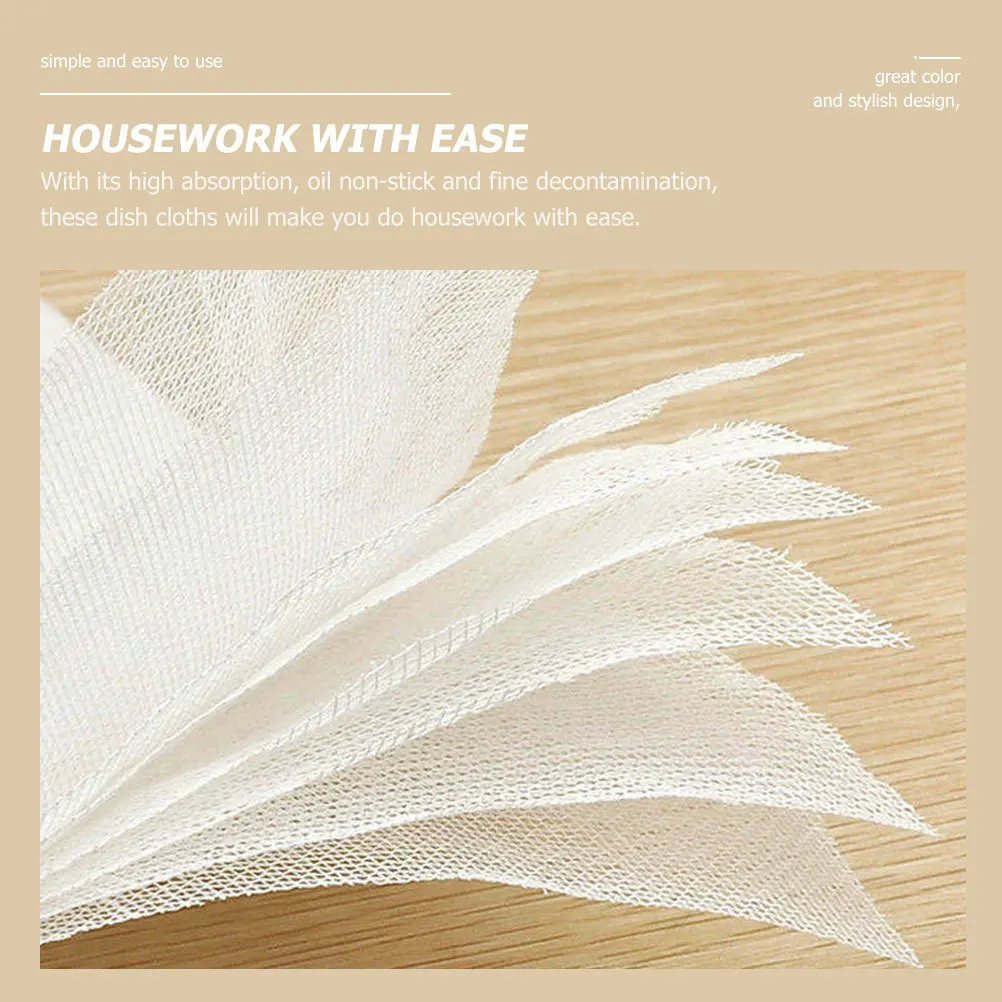 5Pcs Wood Fiber Dish Cloths Highly Absorbent Oil Repellent Non-Scratch Kitchen for Pots Pans Silverware
5Pcs Wood Fiber Dish Cloths Highly Absorbent Oil Repellent Non-Scratch Kitchen for Pots Pans Silverware