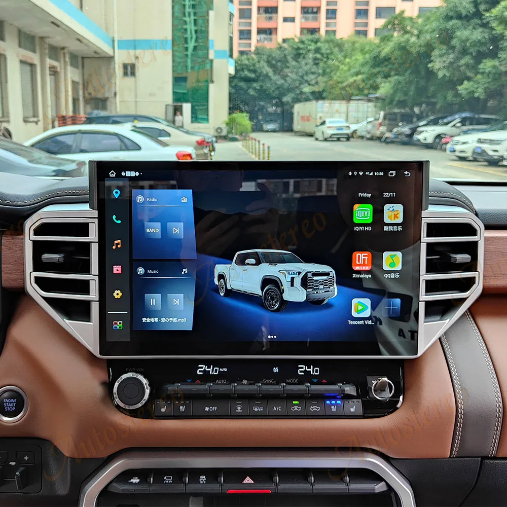 14 Inch Android Carplay For Toyota Tundra Sequoia 2020-2024 Tesla Style Car GPS Navigation Multimedia Player Radio Tape HeadUnit
14 Inch Android Carplay For Toyota Tundra Sequoia 2020-2024 Tesla Style Car GPS Navigation Multimedia Player Radio Tape HeadUnit