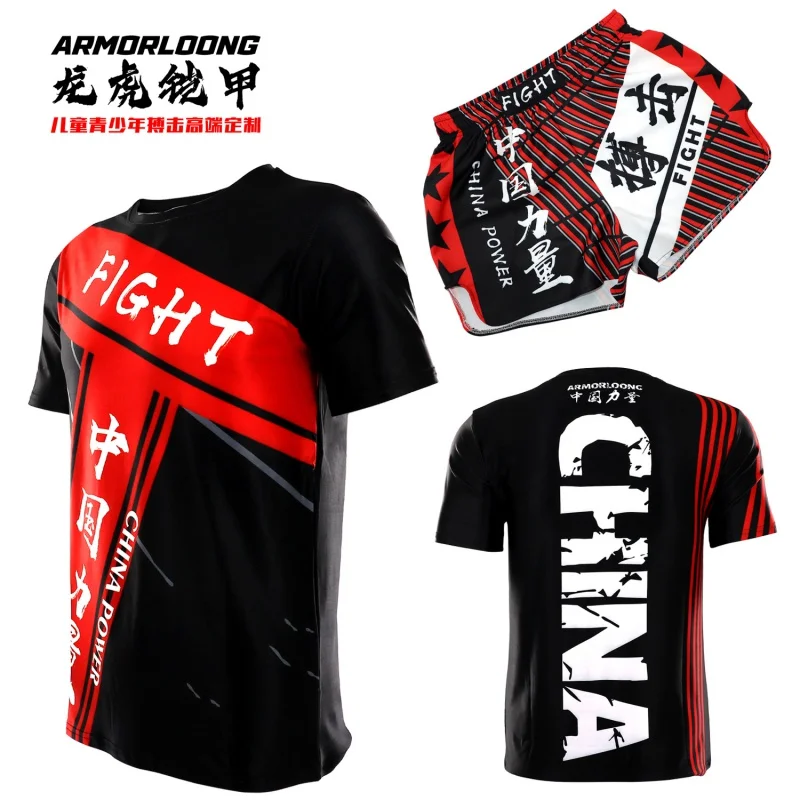 Fight Comprehensive Fighting MMA Sports Short Sleeve Adult Men and Women Boxing Suit Muay Thai Quick Drying Clothes Fitness Suit
Fight Comprehensive Fighting MMA Sports Short Sleeve Adult Men and Women Boxing Suit Muay Thai Quick Drying Clothes Fitness Suit