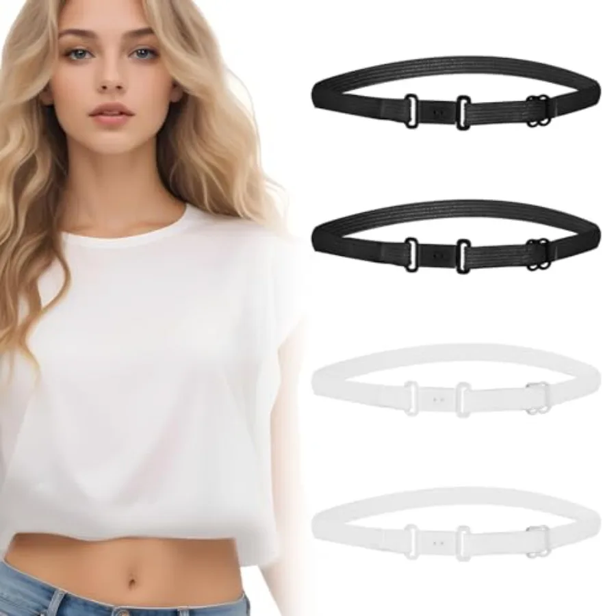 4pcs Adjustable Elastic Crop Tucks Band for Shirts, Shirt Tuck Band Women, Shirts Tuck Bands Shirt Cropping Bands for Jeans Pan
4pcs Adjustable Elastic Crop Tucks Band for Shirts, Shirt Tuck Band Women, Shirts Tuck Bands Shirt Cropping Bands for Jeans Pan