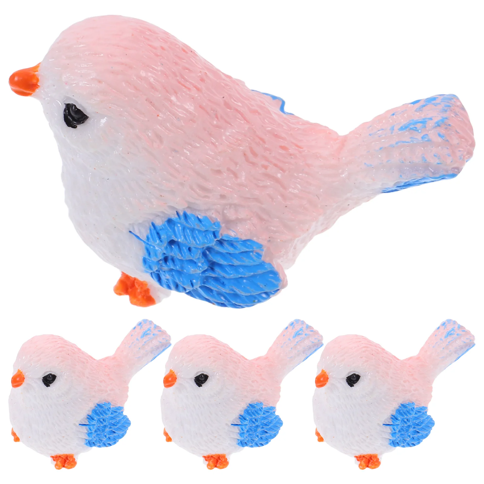 4 Pcs Micro-landscape Bird Decoration Mini Resin Figures Cake Small Figurines Crafts
4 Pcs Micro-landscape Bird Decoration Mini Resin Figures Cake Small Figurines Crafts