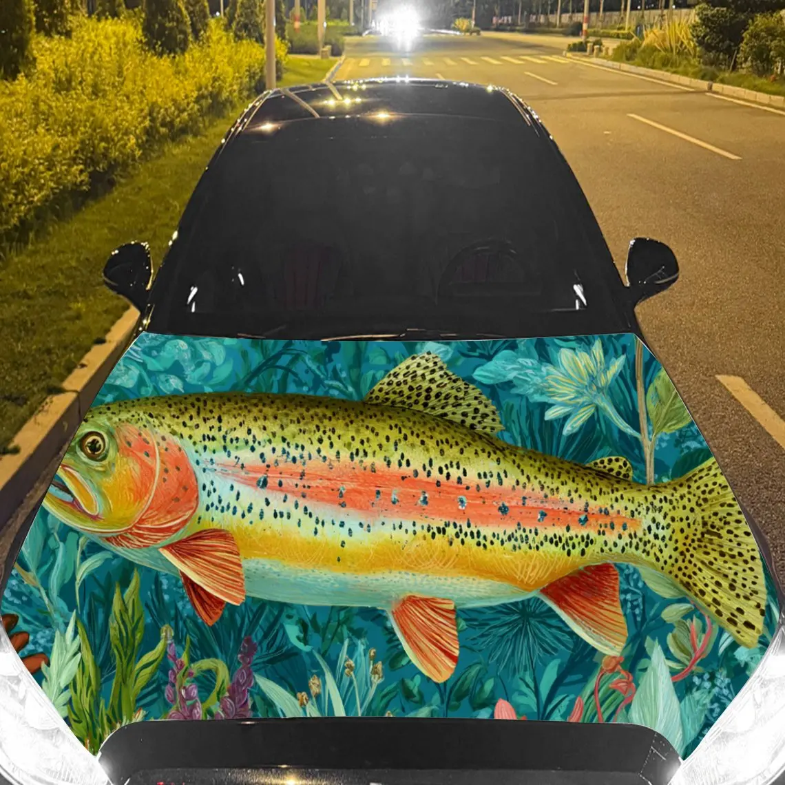Beautiful Trout Car Hood Stickers - Self-Adhesive, Waterproof and Durable Vinyl Wrap, Decorate And Protect Your Car, Fit For All
Beautiful Trout Car Hood Stickers - Self-Adhesive, Waterproof and Durable Vinyl Wrap, Decorate And Protect Your Car, Fit For All