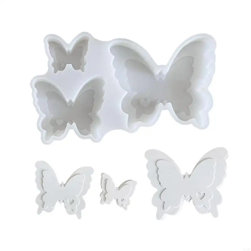 Silicone Mold Set For Creative Crafts Sturdy And Flexible Butterfly Designs In Three Sizes For DIY Projects
Silicone Mold Set For Creative Crafts Sturdy And Flexible Butterfly Designs In Three Sizes For DIY Projects
