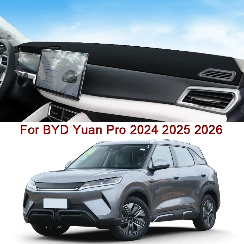 Автомобильный Стайлинг для BYD Yuan Pro 2024 2025 2026, коврик для приборной панели автомобиля, защитный внутренний коврик для защиты от накладок, чехол для подушки, автоаксессуар
Автомобильный Стайлинг для BYD Yuan Pro 2024 2025 2026, коврик для приборной панели автомобиля, защитный внутренний коврик для защиты от накладок, чехол для подушки, автоаксессуар