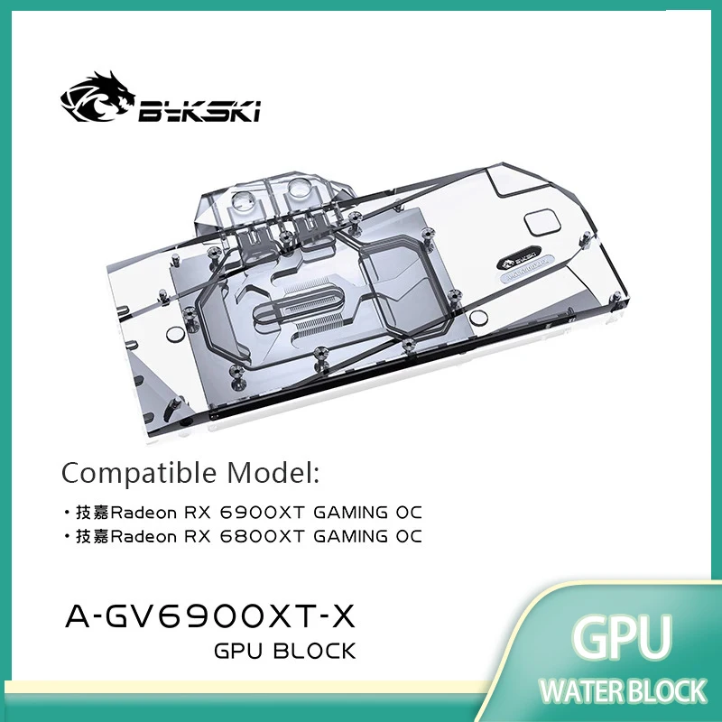 Водяной блок графического процессора Bykski A-GV6900XT-X для GIGABYTE RX6900XT GAMING OC/RX6800XT GAMING OC видеокарты/медный радиатор
Водяной блок графического процессора Bykski A-GV6900XT-X для GIGABYTE RX6900XT GAMING OC/RX6800XT GAMING OC видеокарты/медный радиатор