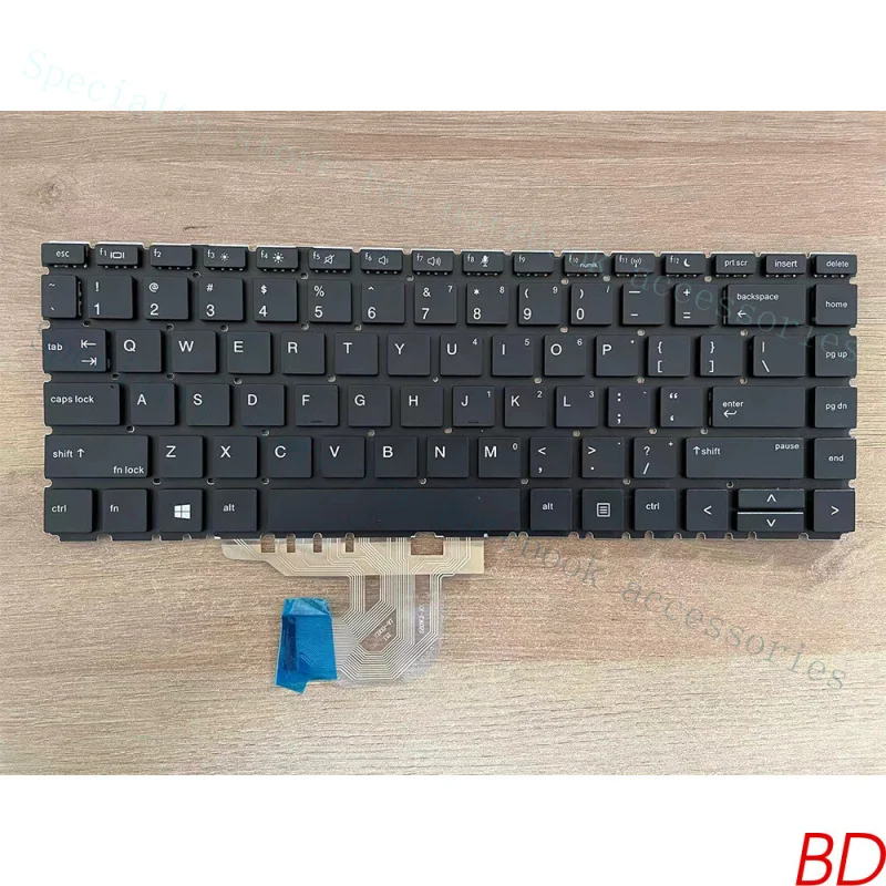 Английская клавиатура для ноутбука A+ без подсветки для HP Probook 440 G6
Английская клавиатура для ноутбука A+ без подсветки для HP Probook 440 G6