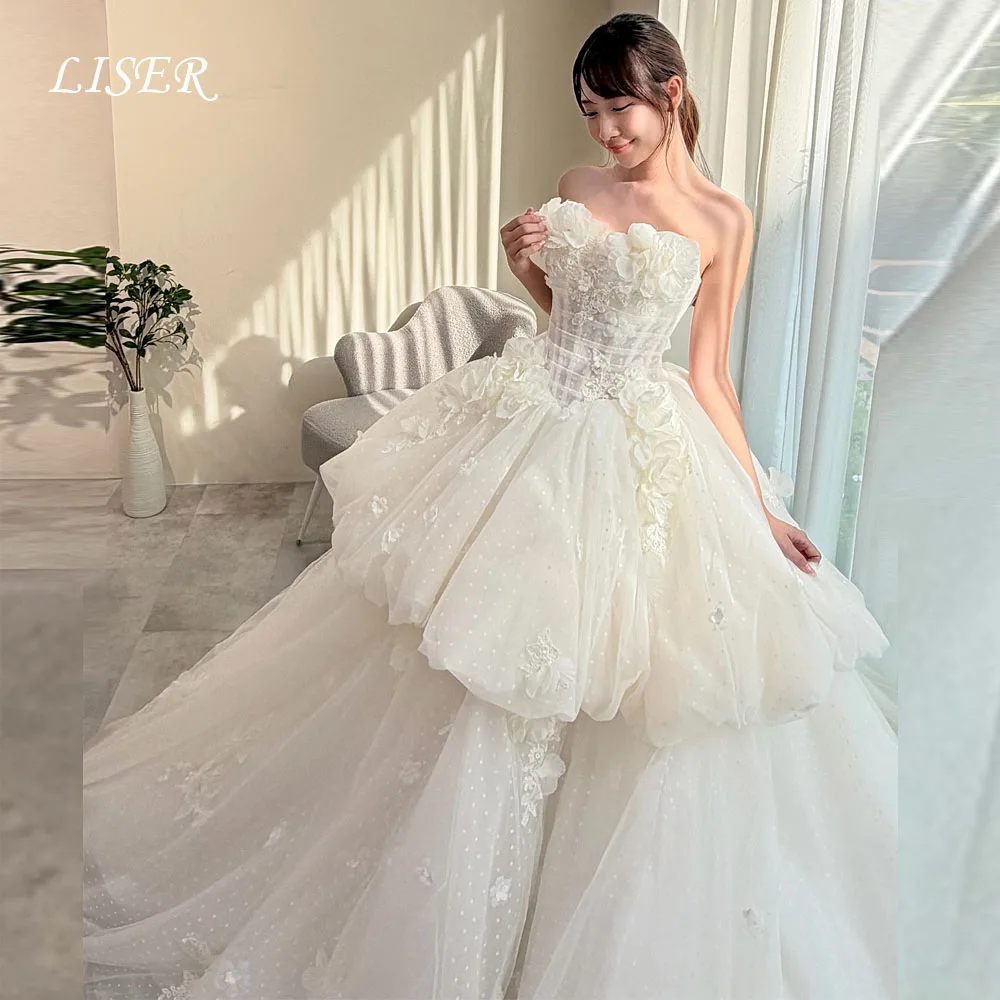 Liser Sweetheart трапециевидной формы многоуровневые роскошные корейские свадебные платья шелковые кружевные аппликации элегантные свадебные платья по индивидуальному заказу фотосессия
Liser Sweetheart трапециевидной формы многоуровневые роскошные корейские свадебные платья шелковые кружевные аппликации элегантные свадебные платья по индивидуальному заказу фотосессия