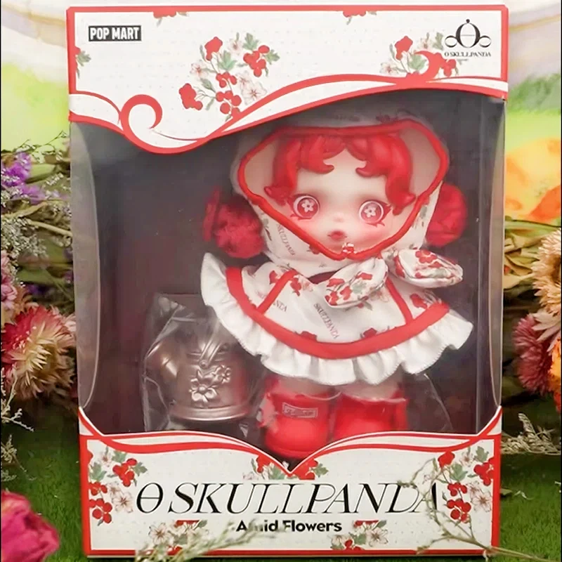 New Authentic POPMART SKULLPANDA Amid Flowers Series 13.5cm Vinyl Plush Doll Pendants Trendy Toys Birthday Gifts Cute Decoration
New Authentic POPMART SKULLPANDA Amid Flowers Series 13.5cm Vinyl Plush Doll Pendants Trendy Toys Birthday Gifts Cute Decoration