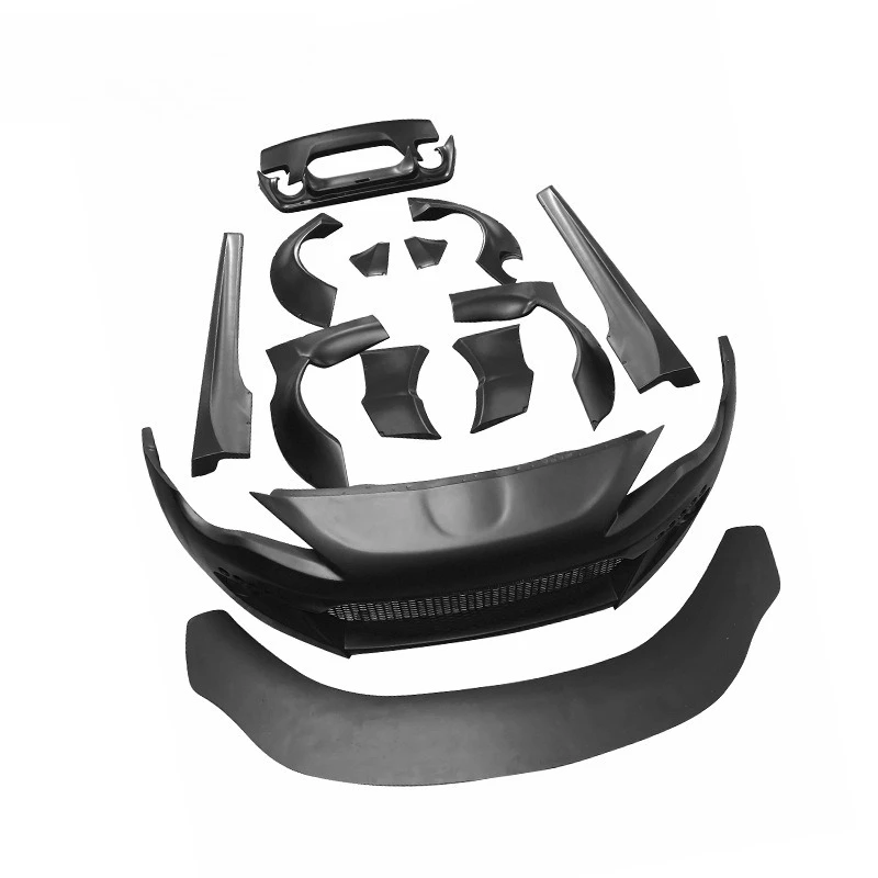 Modified second-generation wide-body large surrounding front bar wheel eyebrow side skirt
Modified second-generation wide-body large surrounding front bar wheel eyebrow side skirt