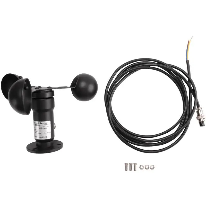 AT19-Pulse Signal Wind Sensor Digital Anemometer Pulse Signal Output Aluminum Alloy Wind Speed Sensor Anemometer Anemometer
AT19-Pulse Signal Wind Sensor Digital Anemometer Pulse Signal Output Aluminum Alloy Wind Speed Sensor Anemometer Anemometer