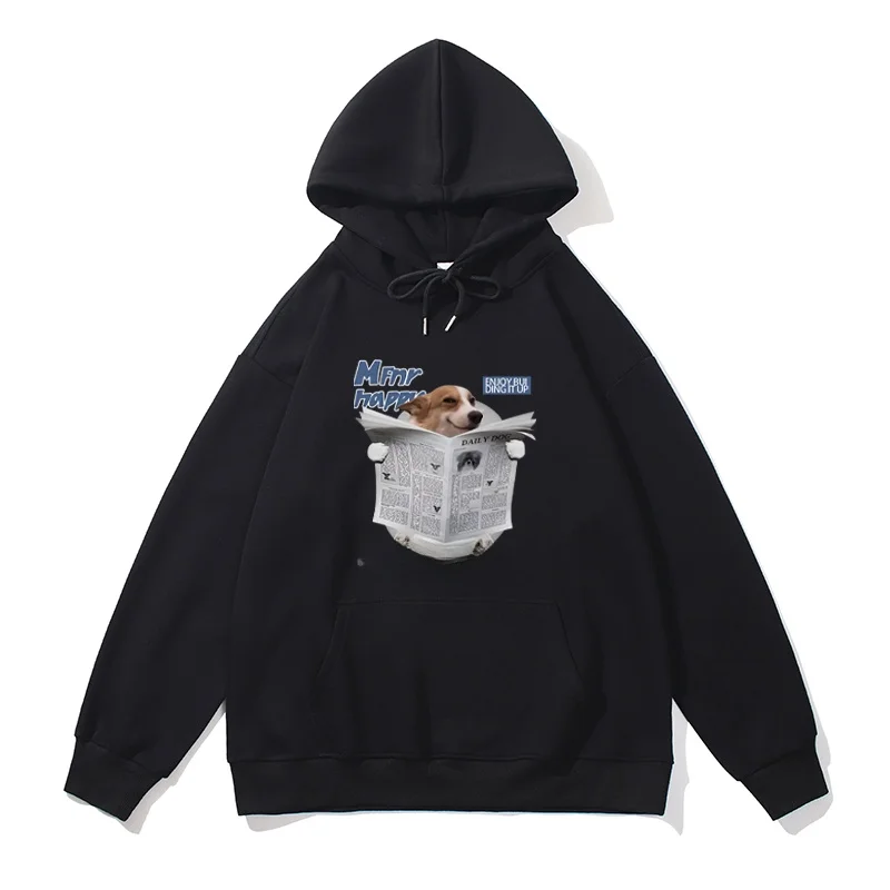 Original Design Dog Print round Ne Sweatirt Pure Cotton Loose Fit Autumn Winter Top Cute Hooded Clothes for Youth
Original Design Dog Print round Ne Sweatirt Pure Cotton Loose Fit Autumn Winter Top Cute Hooded Clothes for Youth
