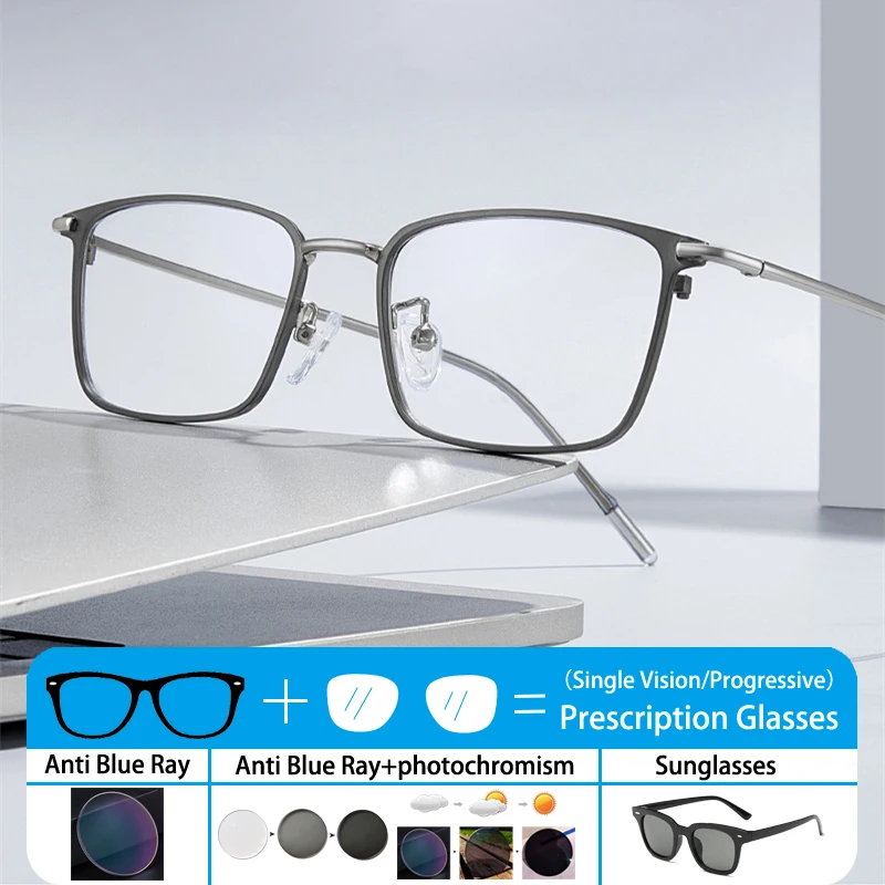 Urltra-Light Titanium Business Glasses Photochromic Men Optical Prescription Myopic Astigmatism Hyperopia Progressive Eyewear
Urltra-Light Titanium Business Glasses Photochromic Men Optical Prescription Myopic Astigmatism Hyperopia Progressive Eyewear