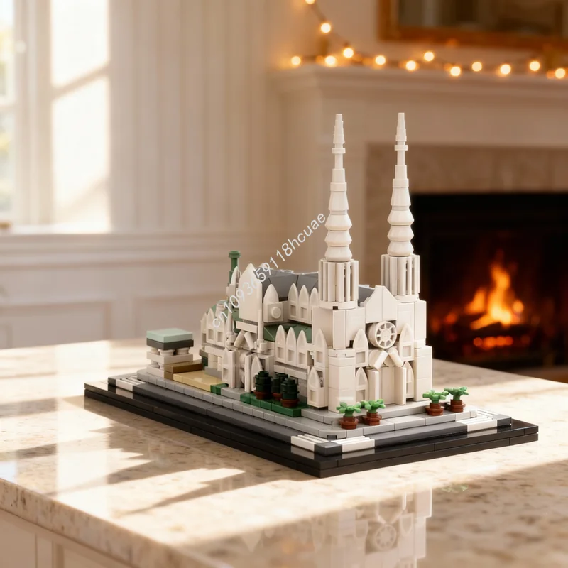 580pcs MOC St Patrick S Cathedral 1 Scale Architecture Model Building Blocks Toys Construction Festival Gift Idea Education
580pcs MOC St Patrick S Cathedral 1 Scale Architecture Model Building Blocks Toys Construction Festival Gift Idea Education