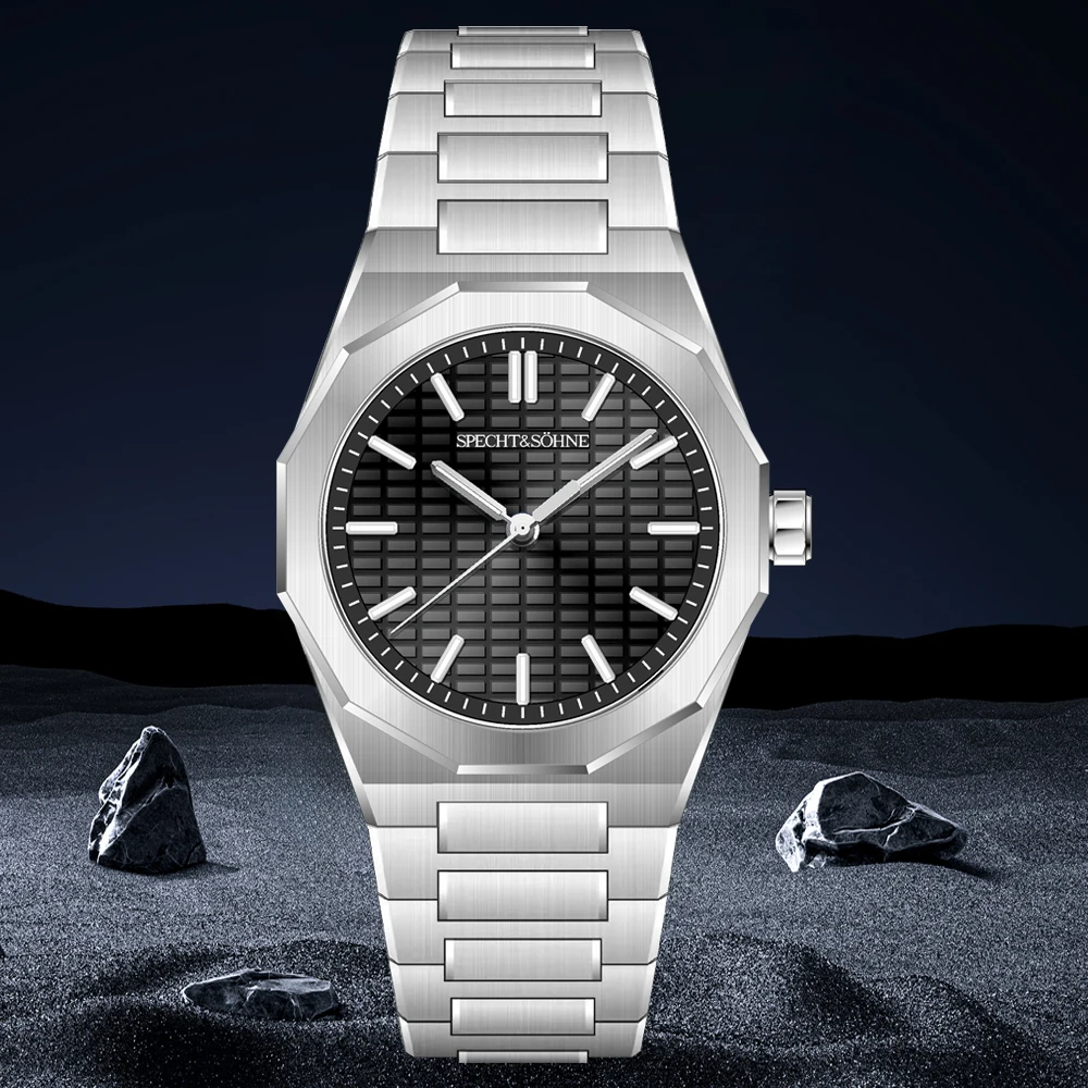 Specht & Söhne New Mens Watch VH31 Movt Quartz Wristwatches Luminous AR Sapphire Crystal 5Bar Waterproof 38mm Sports Watches
Specht & Söhne New Mens Watch VH31 Movt Quartz Wristwatches Luminous AR Sapphire Crystal 5Bar Waterproof 38mm Sports Watches