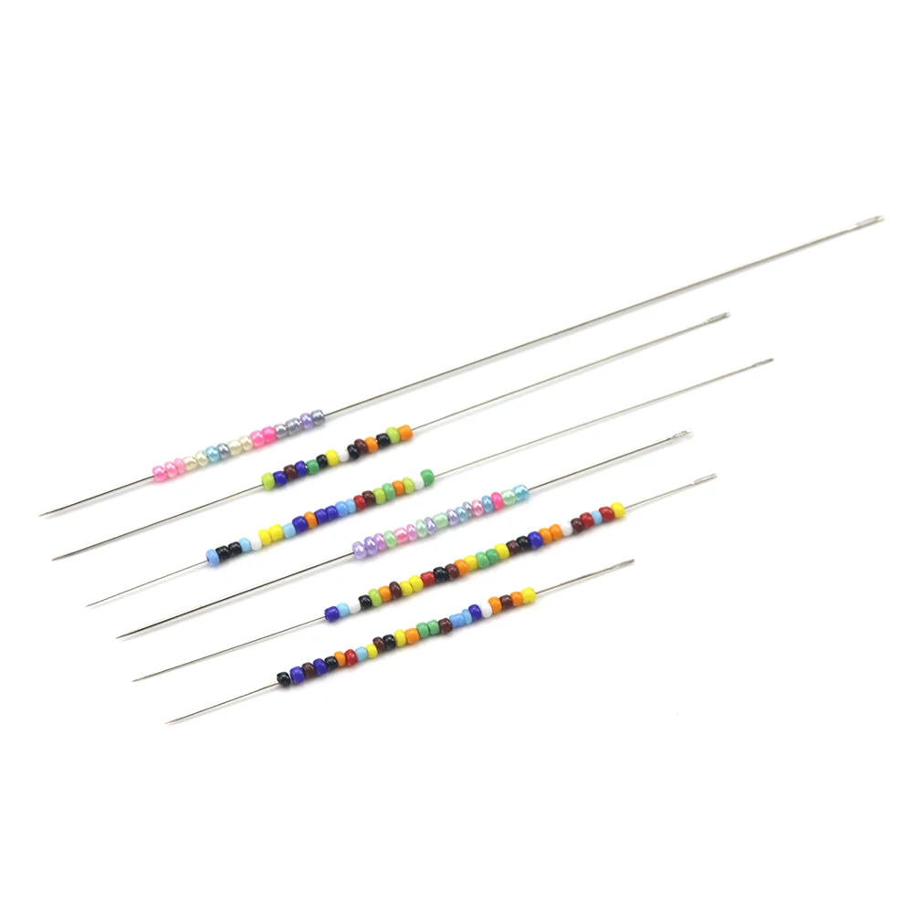 12PCS Of 80-150MM Stainless Steel Long Needle Beading, Slender And easy To String Microbeads, Fine Needle DIY Handmade Beading 
12PCS Of 80-150MM Stainless Steel Long Needle Beading, Slender And easy To String Microbeads, Fine Needle DIY Handmade Beading
