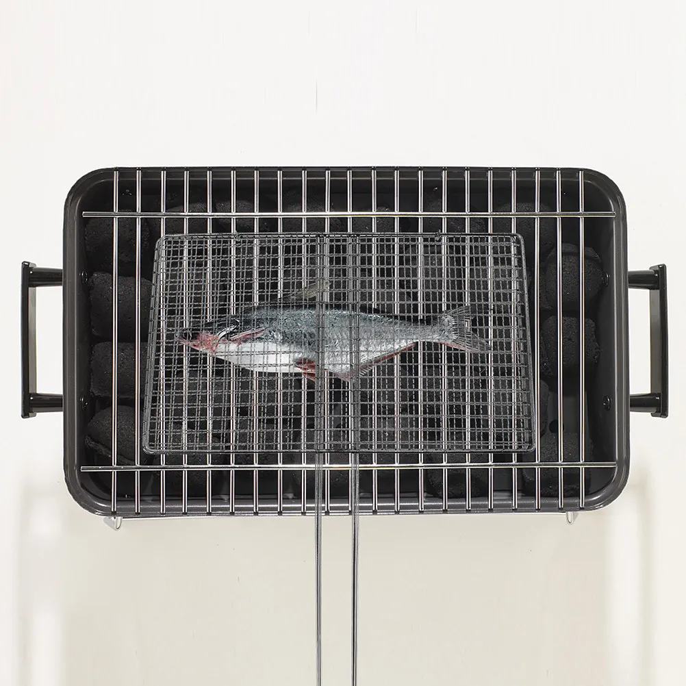 Stainless Steel Heavy Duty Fish Grilling Rack Outdoor Bbq Basket Campfire Cooking Tool for Meat Vegetables Shrimp Mesh Wire
Stainless Steel Heavy Duty Fish Grilling Rack Outdoor Bbq Basket Campfire Cooking Tool for Meat Vegetables Shrimp Mesh Wire