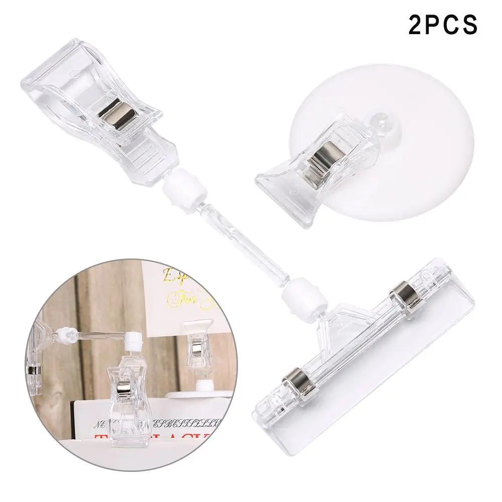 2PCS Label Adjustable Useful Transparent Advertising Folder Display Holder Plastic
2PCS Label Adjustable Useful Transparent Advertising Folder Display Holder Plastic