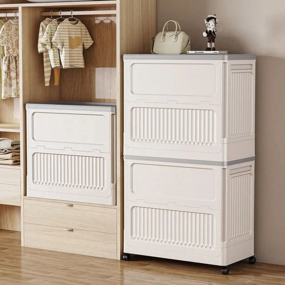 ExtraLarge Household FlipTop Foldable Clothing Organizer Quilt Storage Cabinet
ExtraLarge Household FlipTop Foldable Clothing Organizer Quilt Storage Cabinet