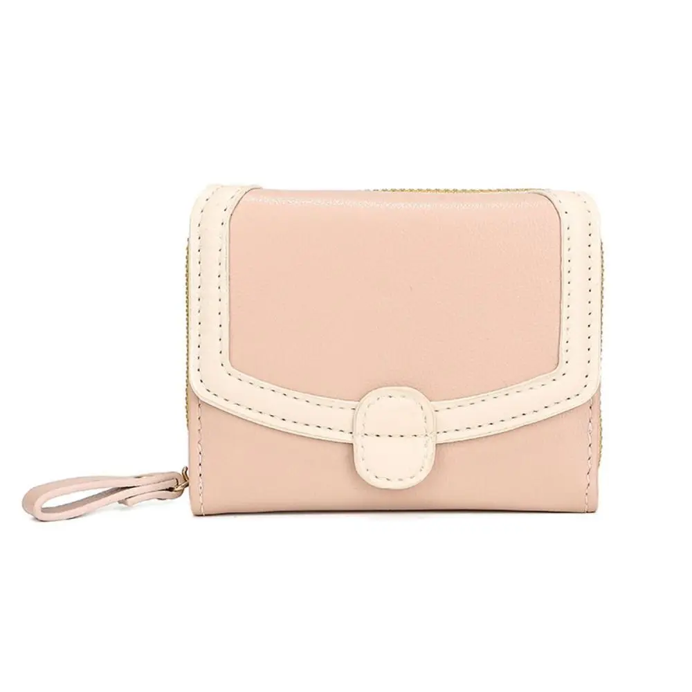 Simple Solid Color Women's Wallet Minimalist Fold Lady Wallet Short Pu Leather Student Purse Card Holder
Simple Solid Color Women's Wallet Minimalist Fold Lady Wallet Short Pu Leather Student Purse Card Holder
