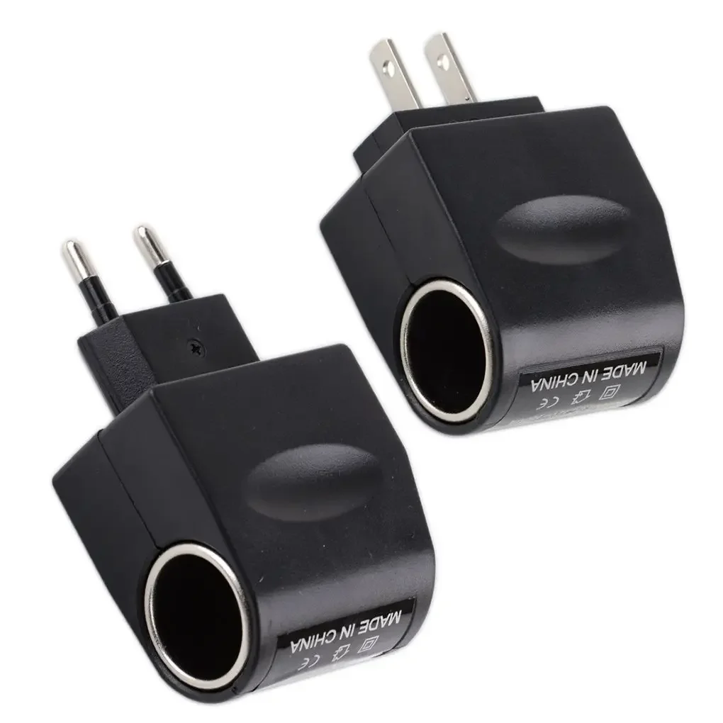 AC Adapter With Car Socket Auto Charger EU Plug 220V AC To 12V DC Use For Car Electronic Devices Use At Home
AC Adapter With Car Socket Auto Charger EU Plug 220V AC To 12V DC Use For Car Electronic Devices Use At Home
