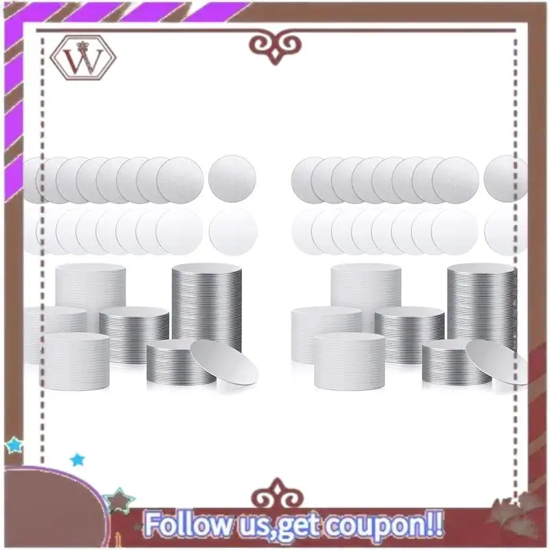 A95D-Sublimation Blank Aluminum Stickers Set Round Blank Bezel Pendant Tray Aluminum Sheet, Sublimation Blank Discs (100Pcs)
A95D-Sublimation Blank Aluminum Stickers Set Round Blank Bezel Pendant Tray Aluminum Sheet, Sublimation Blank Discs (100Pcs)