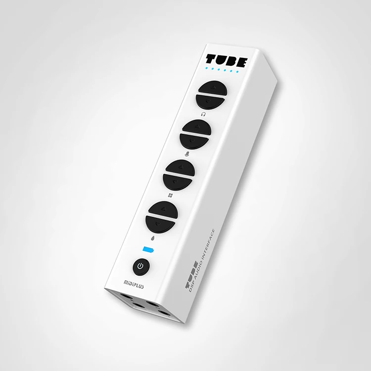 MIDIPLUS TUBE Professional External Mobile Podcast Audio Interface Bluetooth Live Streaming Sound Card for Recording Studio
MIDIPLUS TUBE Professional External Mobile Podcast Audio Interface Bluetooth Live Streaming Sound Card for Recording Studio