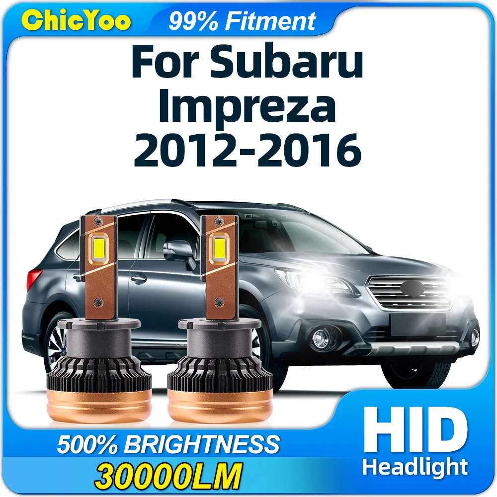 120W LED Headlights HID Bulbs 30000LM Car HID Xenon Lamps 12V 6000K Plug&Play For Subaru Impreza 2012 2013 2014 2015 2016
120W LED Headlights HID Bulbs 30000LM Car HID Xenon Lamps 12V 6000K Plug&Play For Subaru Impreza 2012 2013 2014 2015 2016