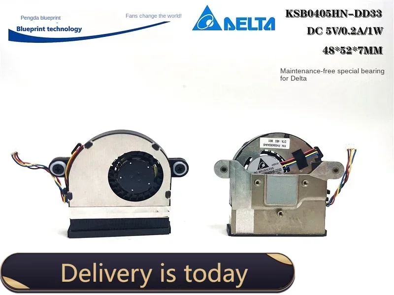 KSB0405HB-DD33 5v0.2a Ноутбук 5 см турбовентилятор с ШИМ-контролем температуры охлаждающий вентилятор
KSB0405HB-DD33 5v0.2a Ноутбук 5 см турбовентилятор с ШИМ-контролем температуры охлаждающий вентилятор