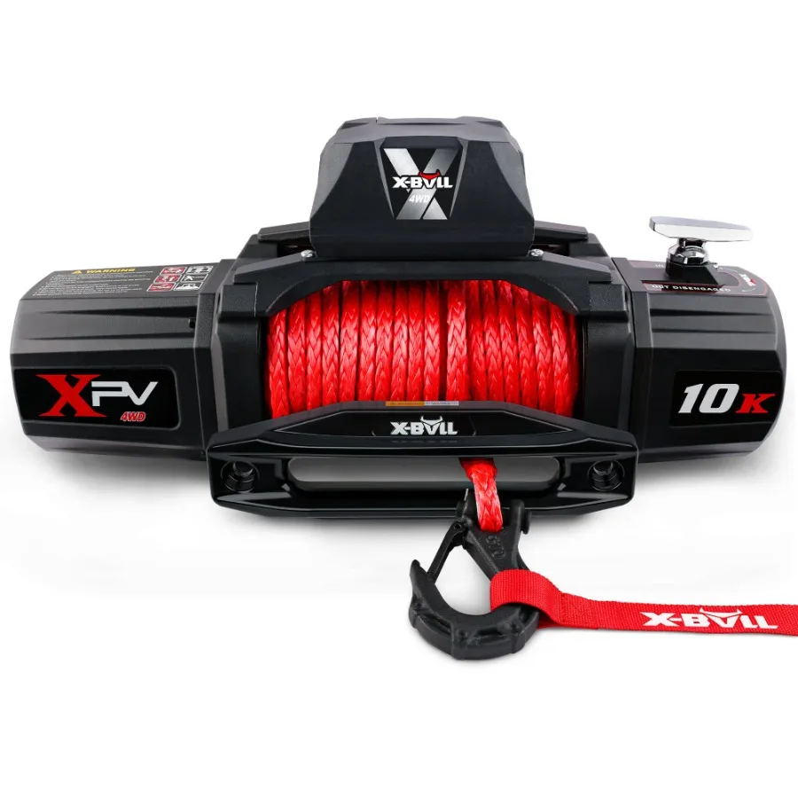 XBULL Winch10000 фунтов. Комплект электрической лебедки грузоподъемностью, лебедка из синтетического троса 12 В, водонепроницаемая электрическая лебедка IP67, с обтекателем Hawse
XBULL Winch10000 фунтов. Комплект электрической лебедки грузоподъемностью, лебедка из синтетического троса 12 В, водонепроницаемая электрическая лебедка IP67, с обтекателем Hawse