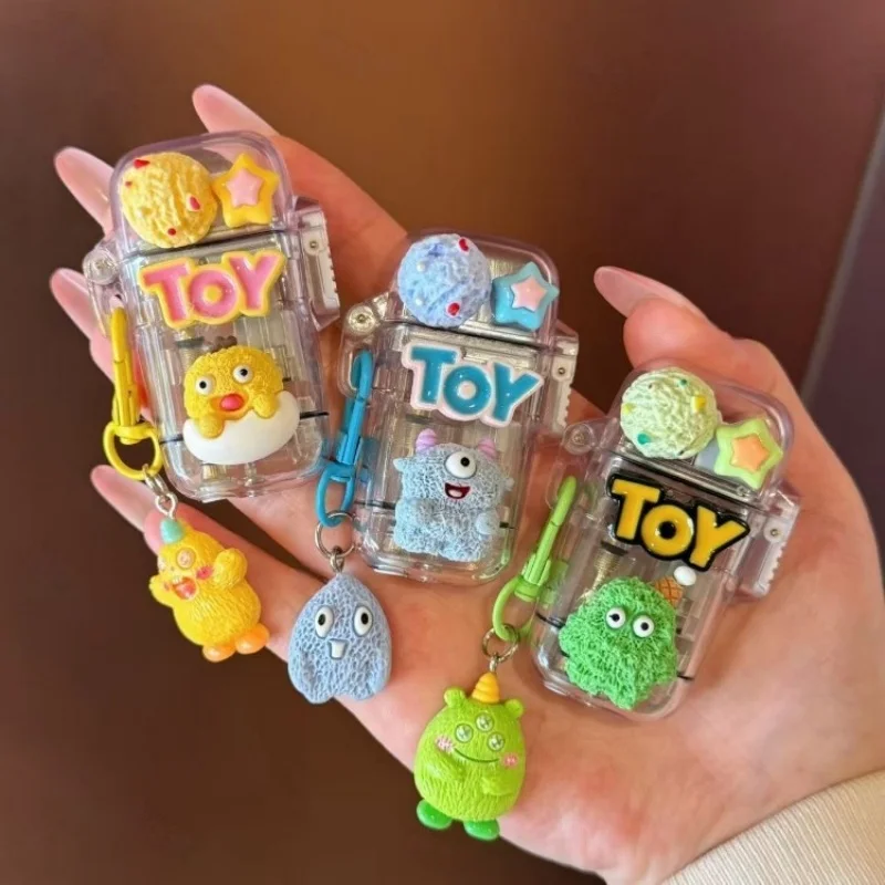 Cute Pink Monster Decor Lighter, Transparent Toy Style, Refillable, with Keychain Charm, Ideal for Daily Use & Gifting
Cute Pink Monster Decor Lighter, Transparent Toy Style, Refillable, with Keychain Charm, Ideal for Daily Use & Gifting