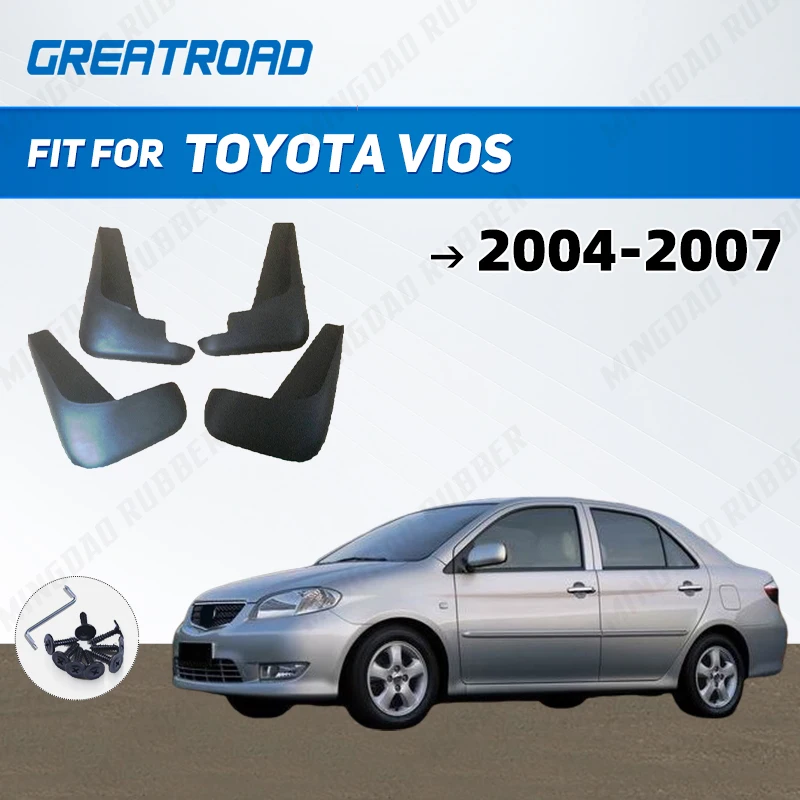 For Toyota Vios 2004-2007 Fender Mudflaps Splash Guards Mudguards Mud Flaps car Access
For Toyota Vios 2004-2007 Fender Mudflaps Splash Guards Mudguards Mud Flaps car Access