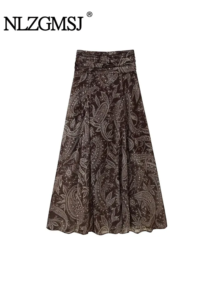 NLZGMSJ Women Autumn Printed Big Swing Long Skirts For Women High Waist A-Line Maxi Skirt Female Vintage Bottom Clothes
NLZGMSJ Women Autumn Printed Big Swing Long Skirts For Women High Waist A-Line Maxi Skirt Female Vintage Bottom Clothes