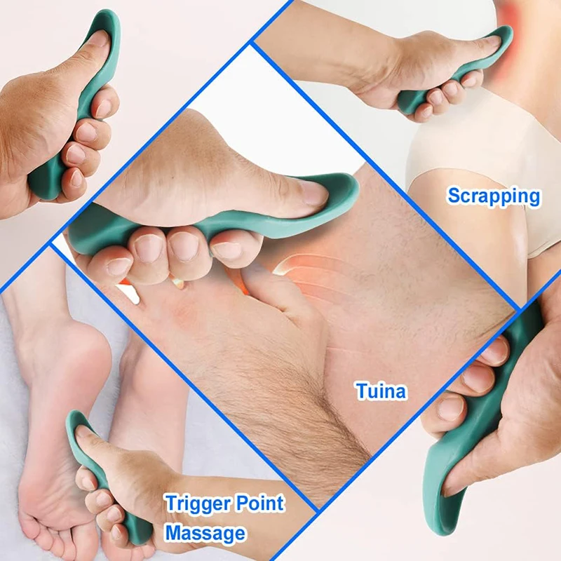 Massage Tool Thumb Manual Trigger Point Full Body Deep Tissue Massage with 3-Legged Massage Knobs Stress Relief Relax
Massage Tool Thumb Manual Trigger Point Full Body Deep Tissue Massage with 3-Legged Massage Knobs Stress Relief Relax