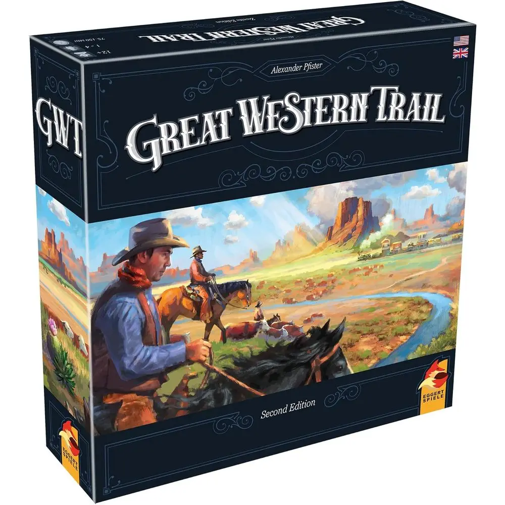 Asee Great Western Trail 2nd Edition Board Game - c Strategy Board Game or Ranchers and Adventurers, amily Game or Kids & Adults
Asee Great Western Trail 2nd Edition Board Game - c Strategy Board Game or Ranchers and Adventurers, amily Game or Kids & Adults
