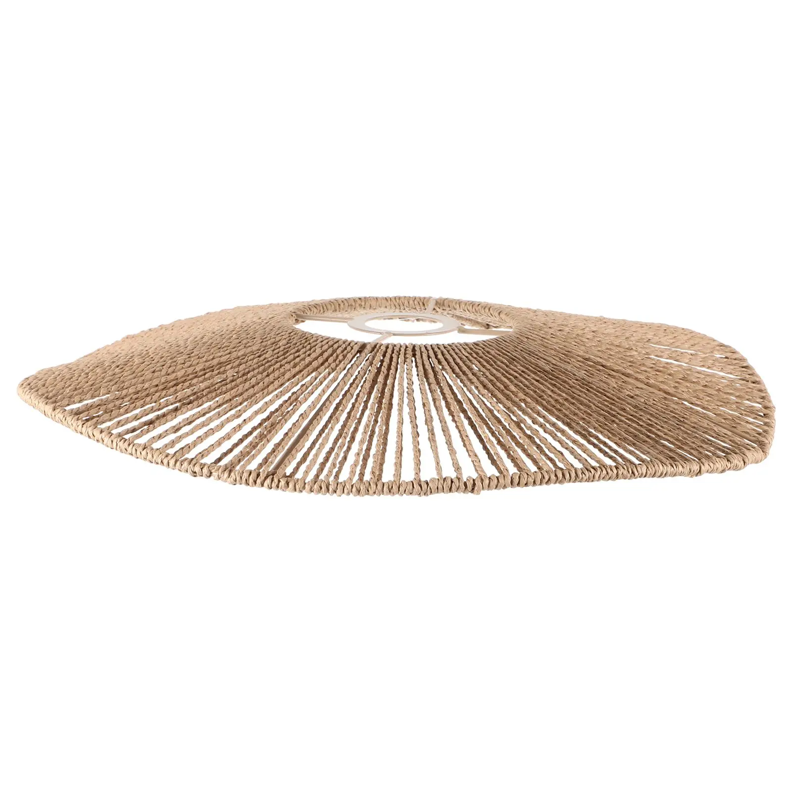 Vintage Lampshade Light Cover Simple Restaurant Ceiling Paper Rope Iron Retro Home Decor XH23-022 Beige Solar Lighting
Vintage Lampshade Light Cover Simple Restaurant Ceiling Paper Rope Iron Retro Home Decor XH23-022 Beige Solar Lighting