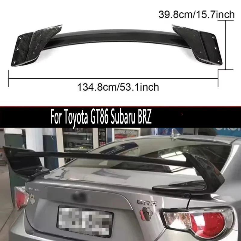 For Toyota GT86 Subaru BRZ Carbon Fiber Spoiler Tail fins Rear Trunk Spoiler Guide Wing Rear Wing Car Trunk Diverter body kit
For Toyota GT86 Subaru BRZ Carbon Fiber Spoiler Tail fins Rear Trunk Spoiler Guide Wing Rear Wing Car Trunk Diverter body kit