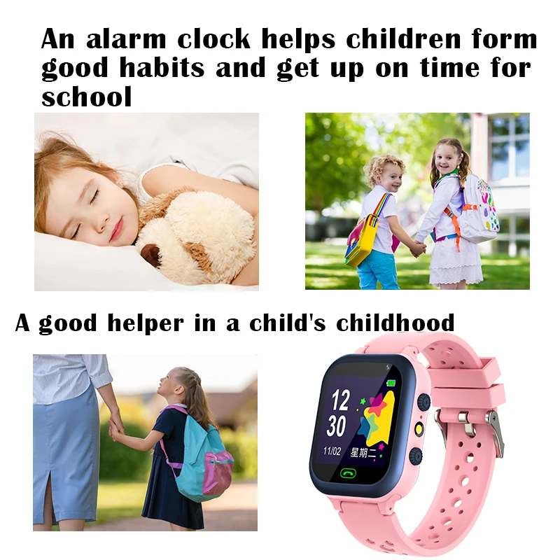 Children's watch with LBS Tracker, with camera, with phone, chat, with touch screen, smart watch student gift
Children's watch with LBS Tracker, with camera, with phone, chat, with touch screen, smart watch student gift