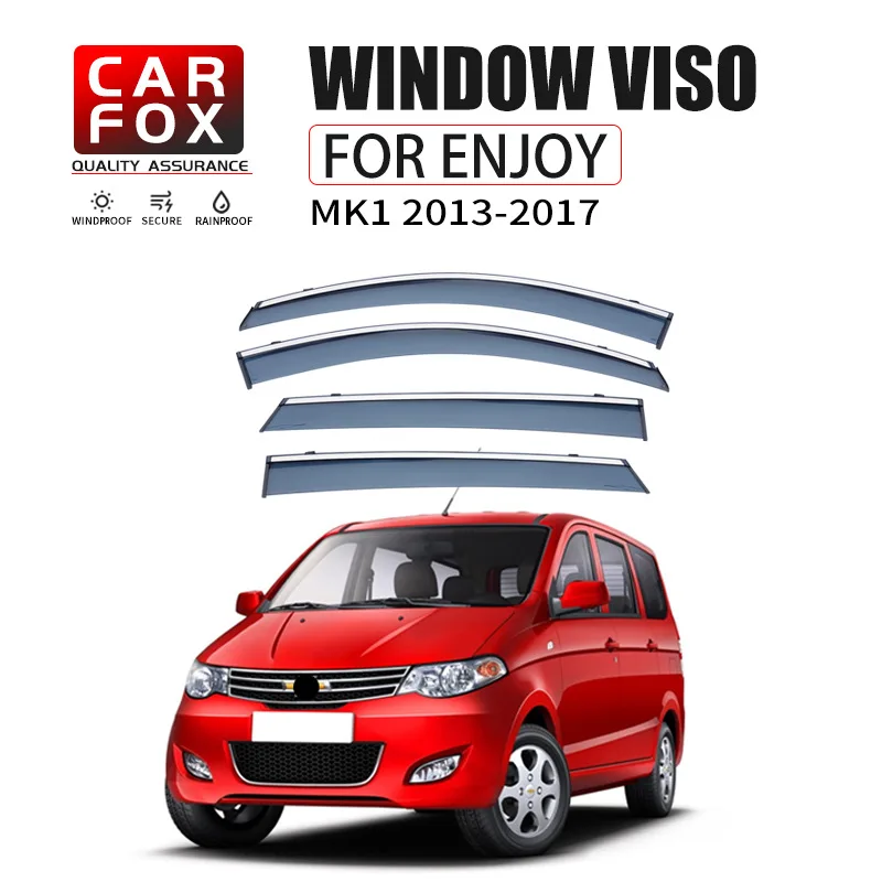 For CHEVROLET Enjoy Window visor Weather Shield Side Window Deflector Car windshield weather shield Car accessories
For CHEVROLET Enjoy Window visor Weather Shield Side Window Deflector Car windshield weather shield Car accessories