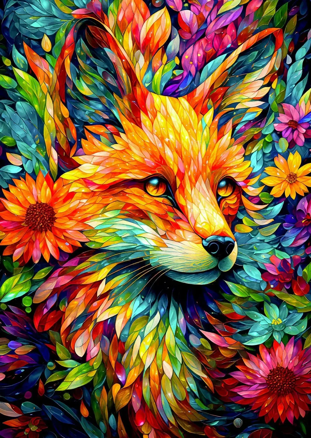 500/1000/1200/2000 PCS Jigsaw Puzzles Flower Fox Fantasy Animals Challenging Family Activity Games Party Birthday Gift
500/1000/1200/2000 PCS Jigsaw Puzzles Flower Fox Fantasy Animals Challenging Family Activity Games Party Birthday Gift