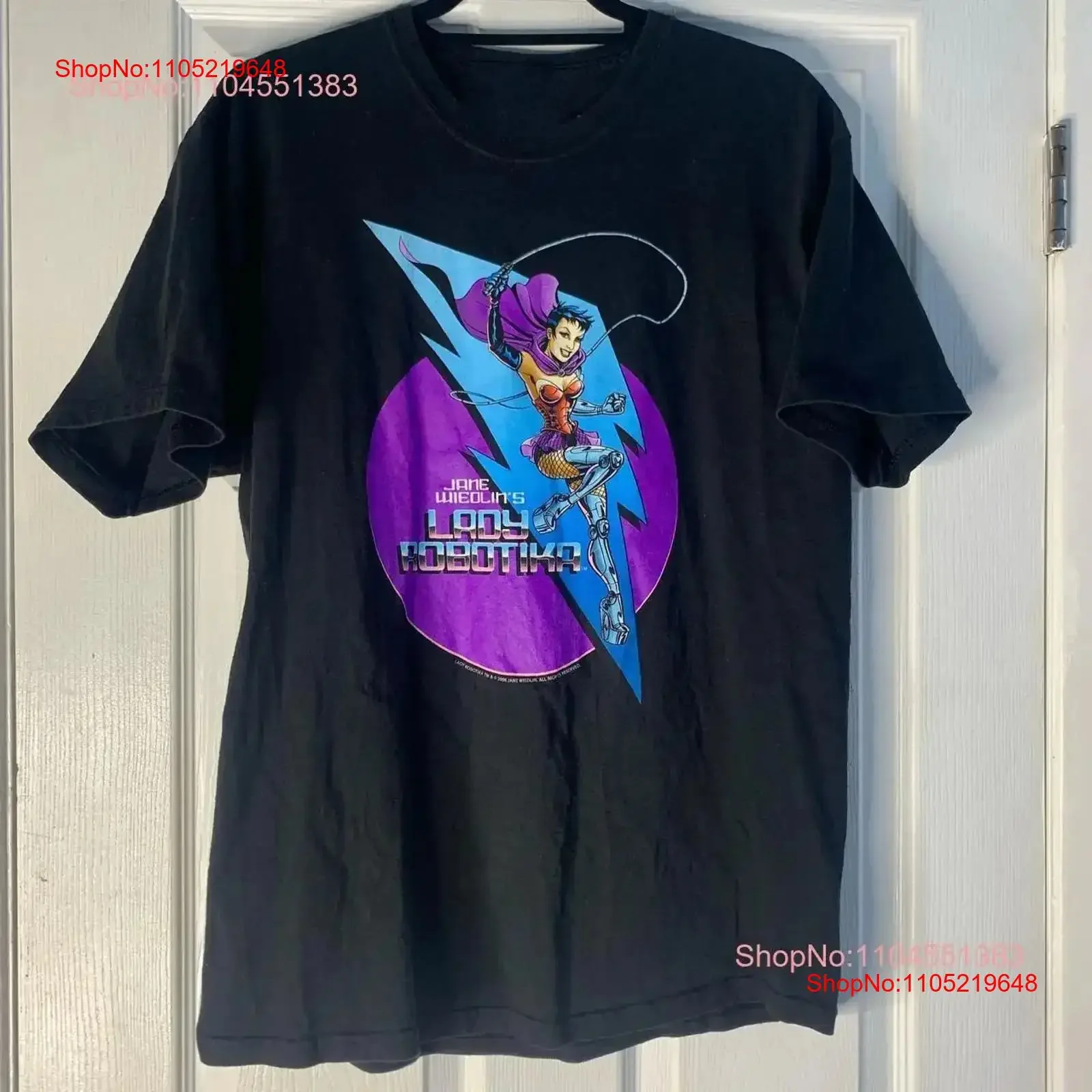 Редкая футболка Jane WIEDLIN Lady Robotika Black All Size T Shirt AC2481, винтажная, с эффектом потертости, универсальная, уличная одежда, с графическим принтом, повседневная, унисекс.
Редкая футболка Jane WIEDLIN Lady Robotika Black All Size T Shirt AC2481, винтажная, с эффектом потертости, универсальная, уличная одежда, с графическим принтом, повседневная, унисекс.