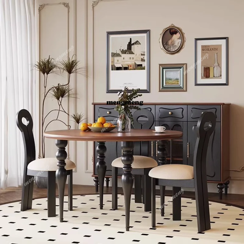Chinese Antique Dining Table Restaurant Round French Simple Dining Table Creative Coffee Home Furniture Nesa De Jantar
Chinese Antique Dining Table Restaurant Round French Simple Dining Table Creative Coffee Home Furniture Nesa De Jantar